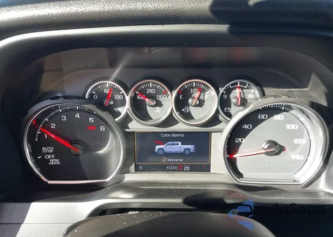 2022 Chevrolet Silverado 1500 Ltd 4Wd Short Bed Rst z USA, uszkodzony, nr VIN 1GCUYEEDXNZ137209